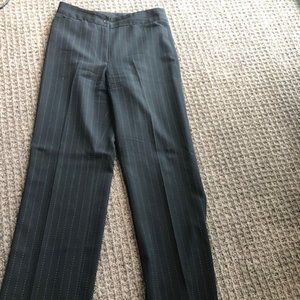 J'Envie Black Pants with white stitching-size 6